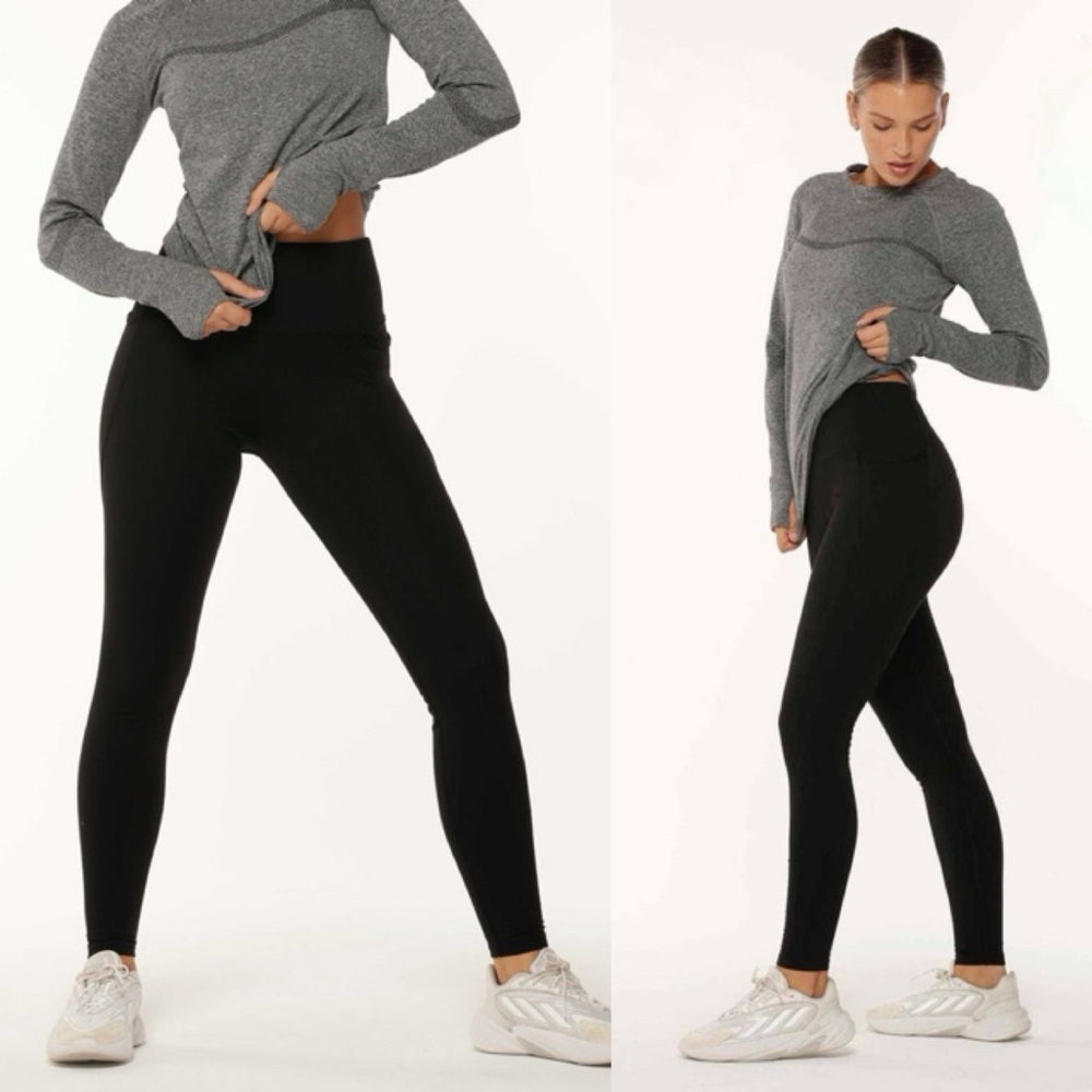 Lorna Jane Amy Winter Thermal Phone Pocket Tech Leggings